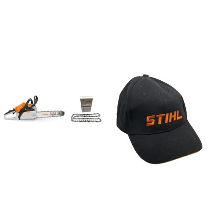 STIHL MS-212 motoros fűrész +1 db ajándék lánc + 1 db ajándék  STIHL baseball sapka 