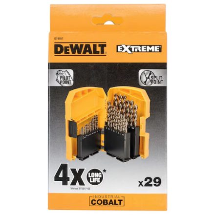 DeWalt fémfúrószár klt HSS-E Cobalt  29 db-os / DT4957-QZ