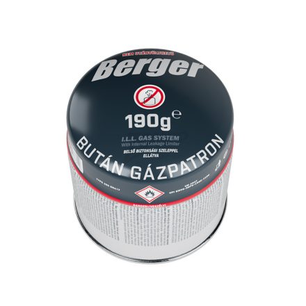 BERGER Gázpalack kemping 190g/050105-0091