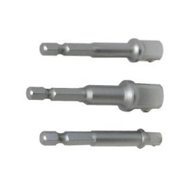 Z-TOOLS Dugókulcs adapter 1/4-3/8-1/2 3részes/040101-0211