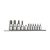 HANS 1/4+3/8 furatos Torx bit-dugókulcsfej klt. 11r. TH10-TH60 56025-11