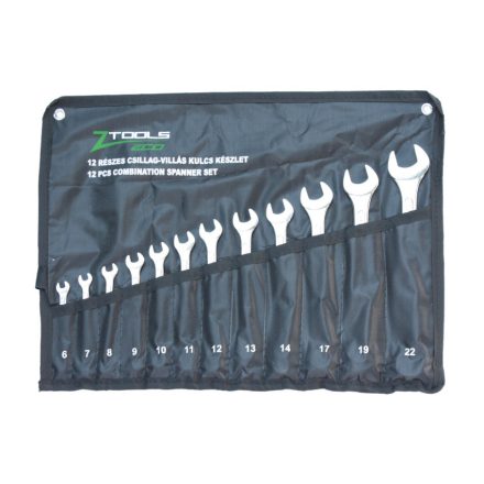 Z-TOOLS csillag-villás kulcs klt. 12r. 6-22mm/040201-0029