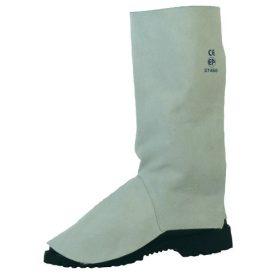 Munkavédelmi hegesztő lábszárvédő tépőzáras 57460