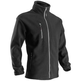 Munkavédelmi pulóver Fekete/XXL Angara zipzáros 5VANN