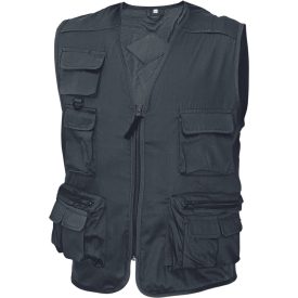 Munkavédelmi mellény L Corona fekete
