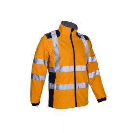 Munkavédelmi dzseki narancs/L Kanpa softshell