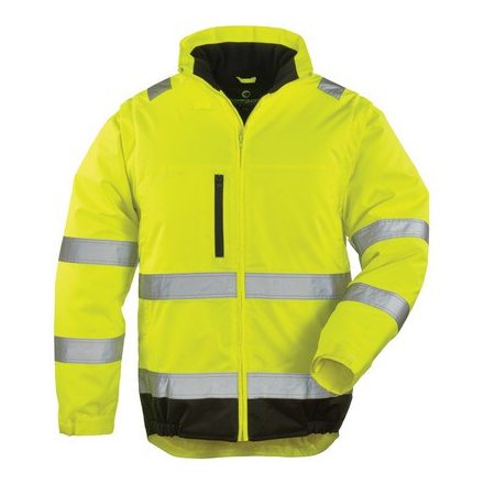 Munkavédelmi kabát sárga-fekete HI-WAY Fluo 2/1 7HWXY