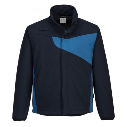 PW271 Softshell kabát navy/royal kék