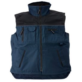 Munkavédelmi mellény sötétkék/XXL Ripstop 5GRIP